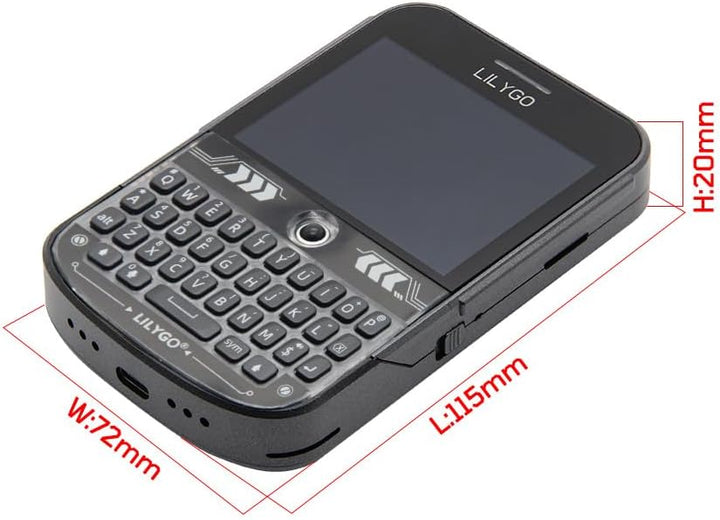 LILYGO T-Deck Plus ESP32-S3 868MHz LORA-89 Ulbox GPS 2,8-Zoll-Display TTGO-Entwicklungsboard mit int