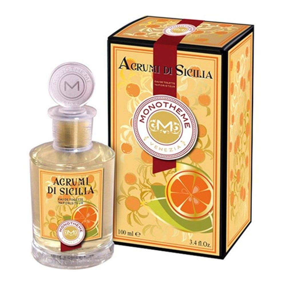 Monotheme Venezia Fine Fragrances, Agrumi di Sicilia eau pour femme/homme, Eau de Toilette, 100 ml