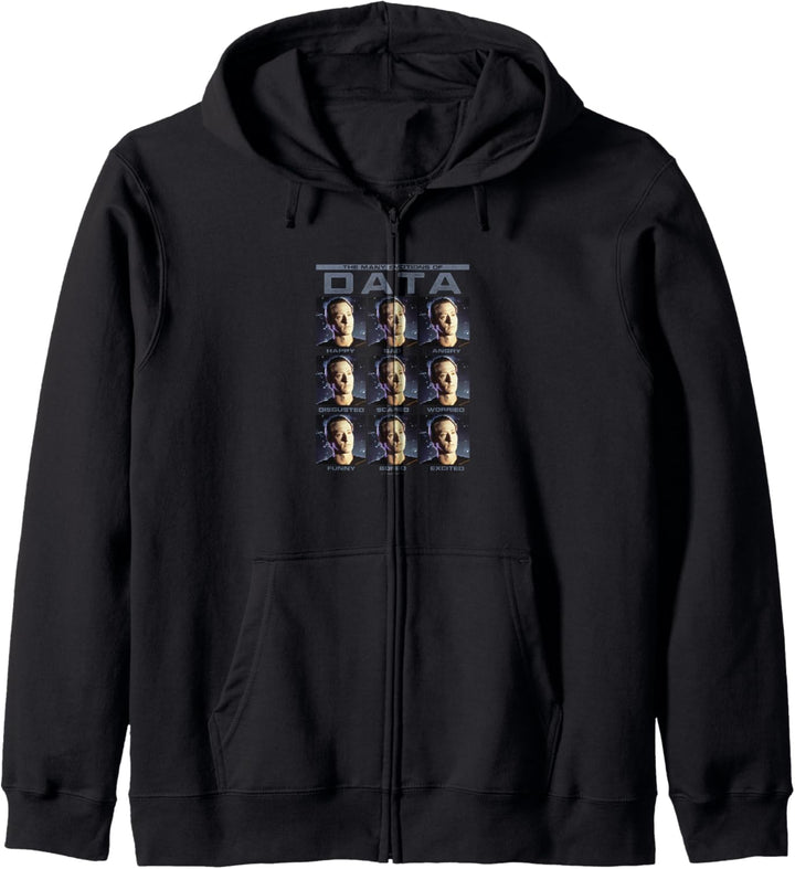 Star Trek Next Generation Emotions Of Data Kapuzenjacke