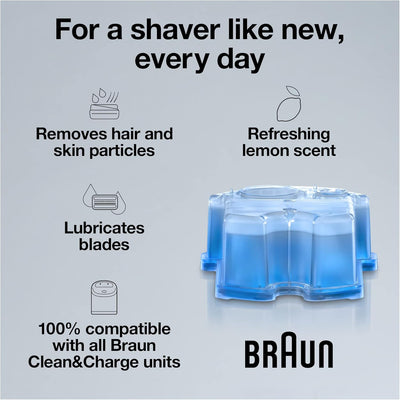 Braun CCR2 Clean and Charge Refill - Paket Of Two