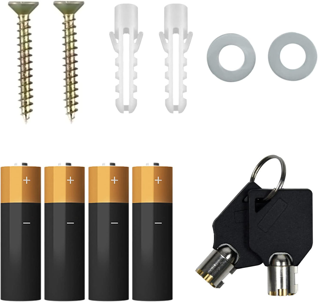 FIVMEN Safe Tresor mini Möbeltresor für Zuhause wasserdicht, 22L Wandtresor mit Sicherheitscode und