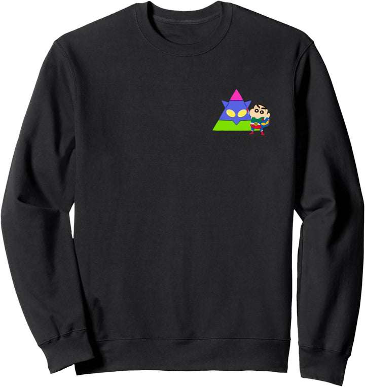 Crayon Shin-chan FUN! FUN! STUDY A to Z ”A” one point Sweatshirt