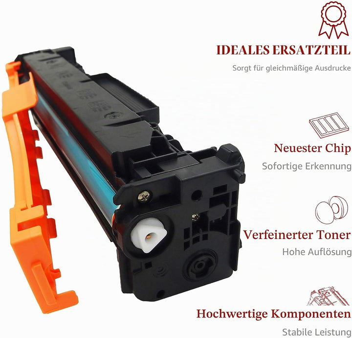 Toner Kingdom 305X Toner Wiederaufbereitet für HP 305X CE410X 305A CE411A für HP Laserjet Pro 400 Co