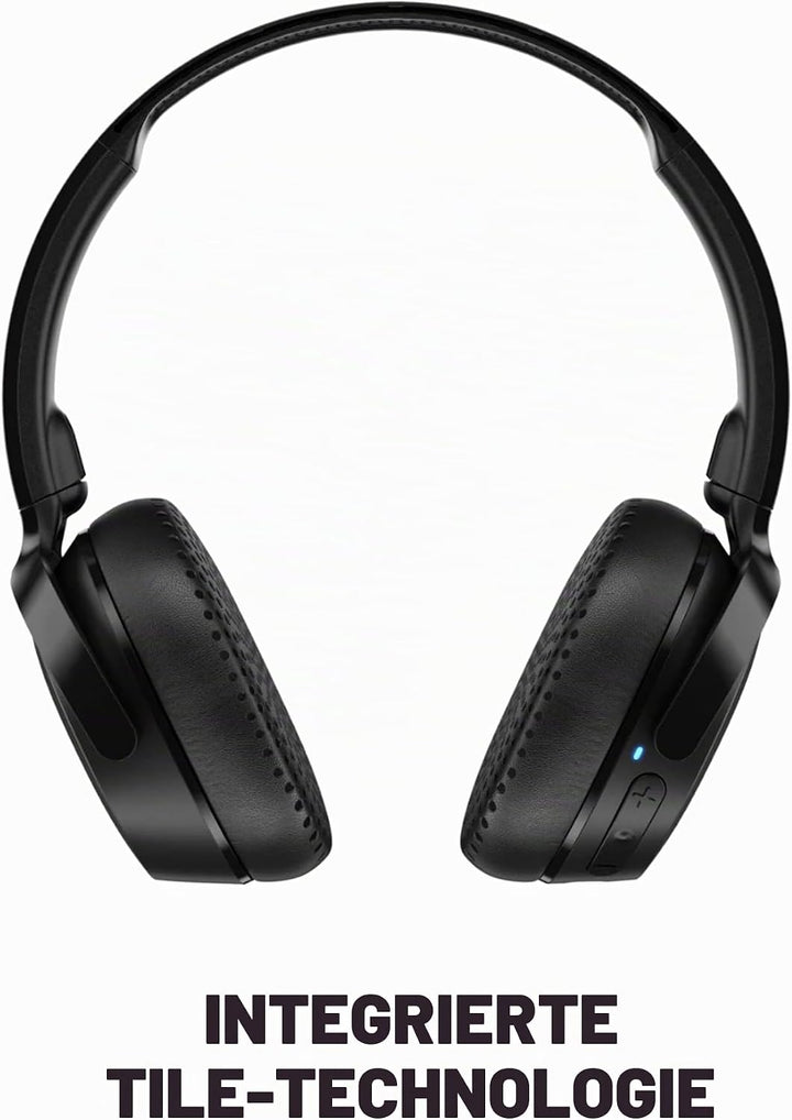 Skullcandy Riff 2 On-Ear Wireless-Kopfhörer, 34 Std. Akkulaufzeit, Mikro, Kompatibel mit iPhone, And