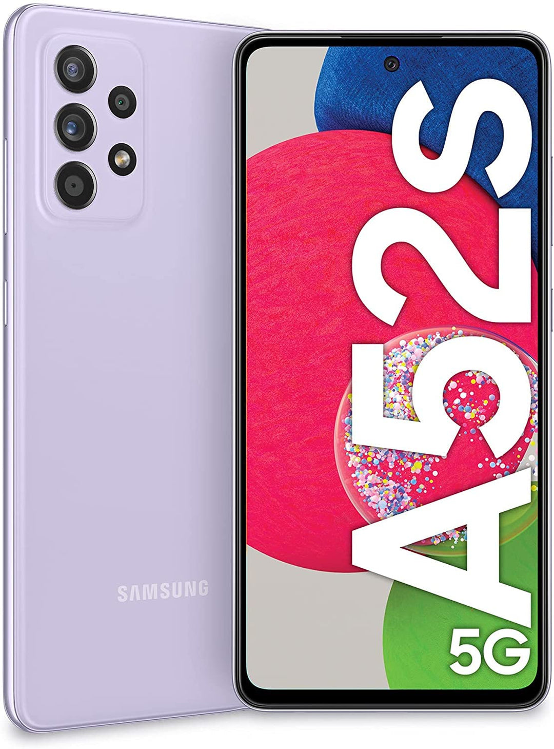 Samsung A52S 5G 128GB DS Awesome Violet EU Alle Träger black 12 GB, Alle Träger black 12 GB