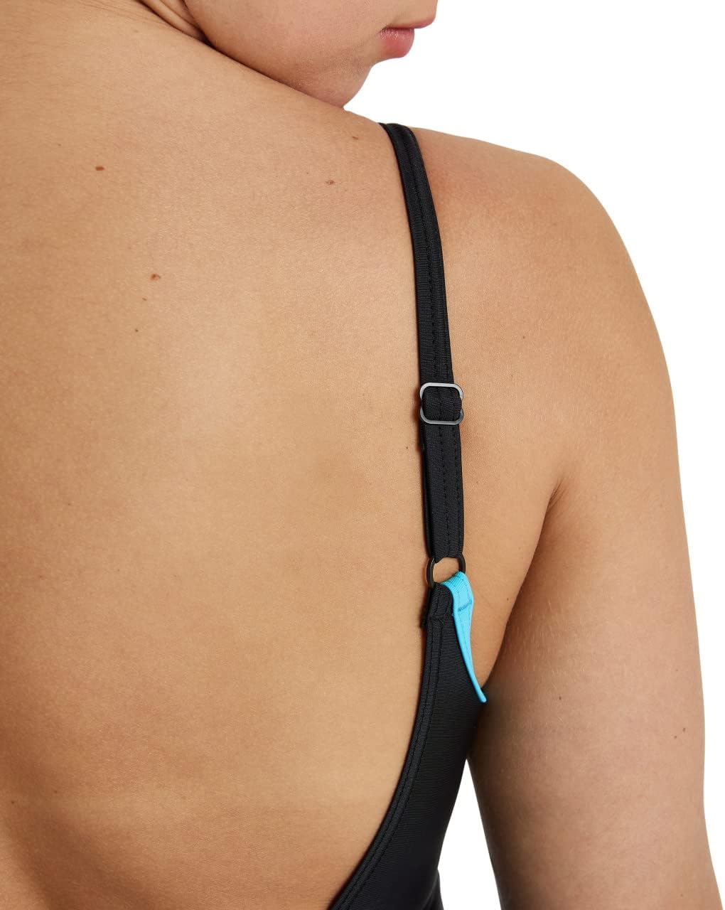 ARENA Placement U Back Damen-Einteiler-Badeanzug mit Innen-BH, Mehrfarbig, 34
