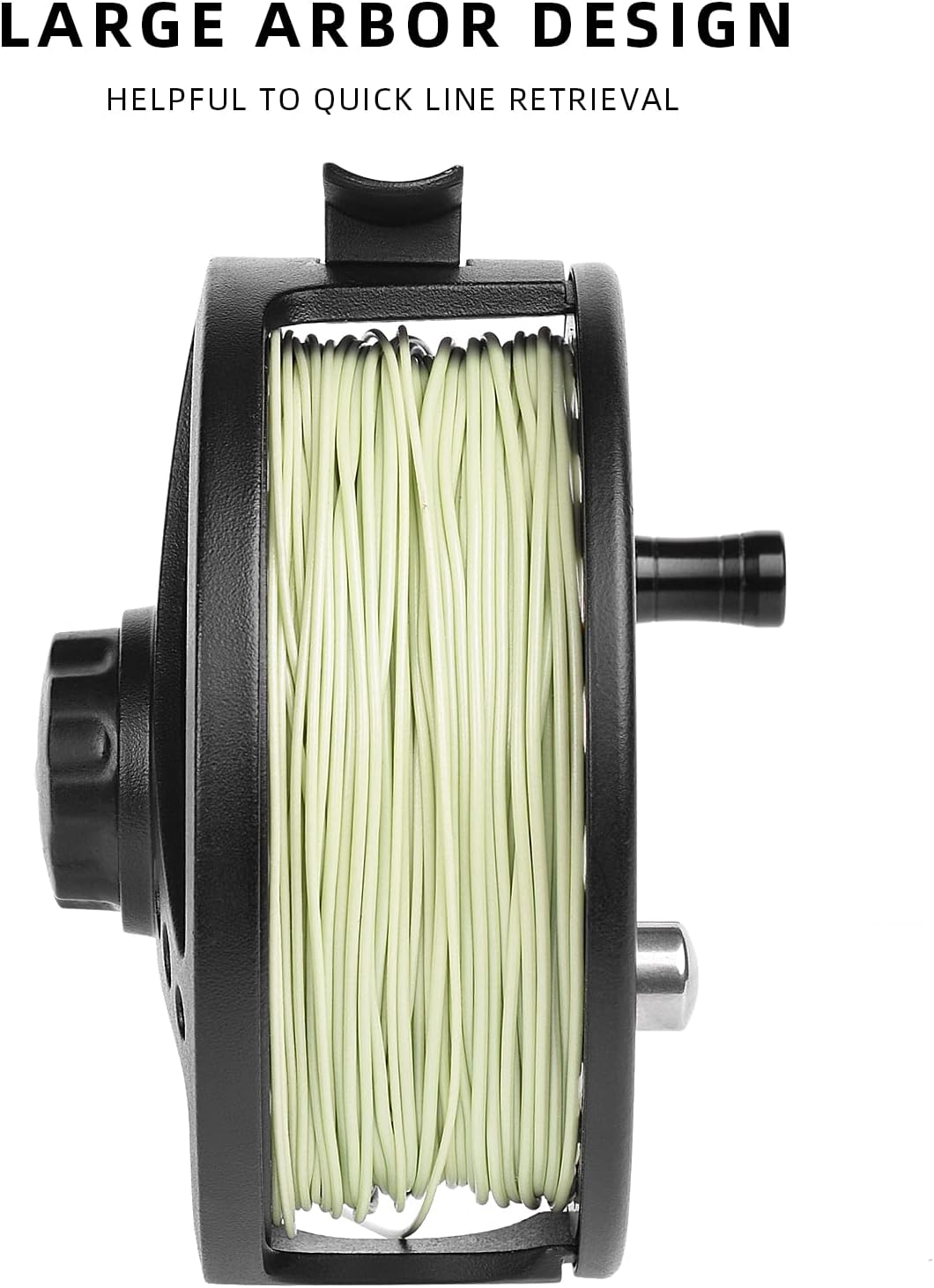 SF SF-001 Angelrolle für Fliegenfischen mit Aluminium-Legierung, 3/4 W, 5/6 W, 7/8 W, Druckguss, vor