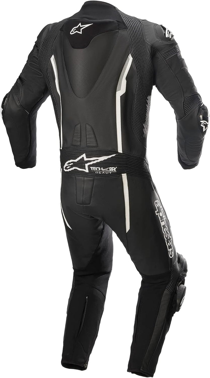 Alpinestars Missile V2 1-Teiler Motorrad Lederkombi, schwarz/weiss, 58 58 Schwarz Weiss, 58 Schwarz