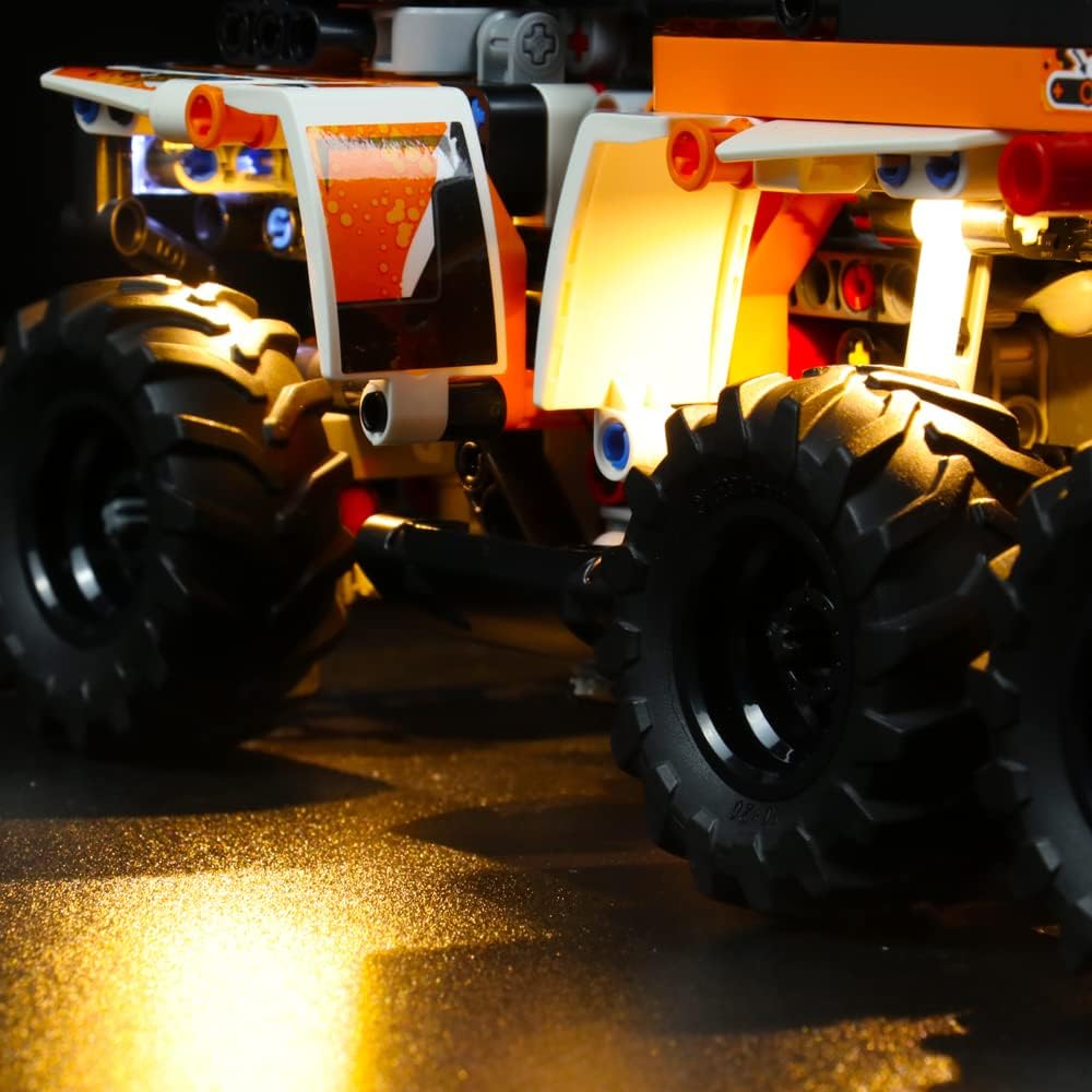 BrickBling LED-Beleuchtung für Lego 42139 Geländewagen-Sammelbausatz (kein Lego enthalten, nur Dekor