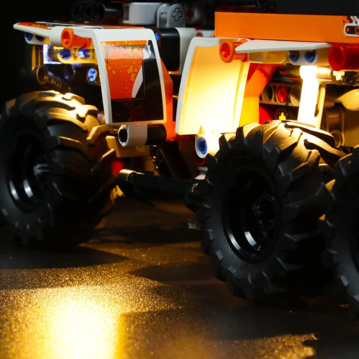 BrickBling LED-Beleuchtung für Lego 42139 Geländewagen-Sammelbausatz (kein Lego enthalten, nur Dekor