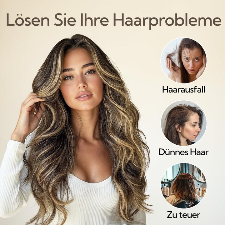 Hotbanana Tape-In-Haarextensions, 35cm 20 Stück 50g Tiefschwarz Tape-In-Echtes Remy-Echthaar-Extensi