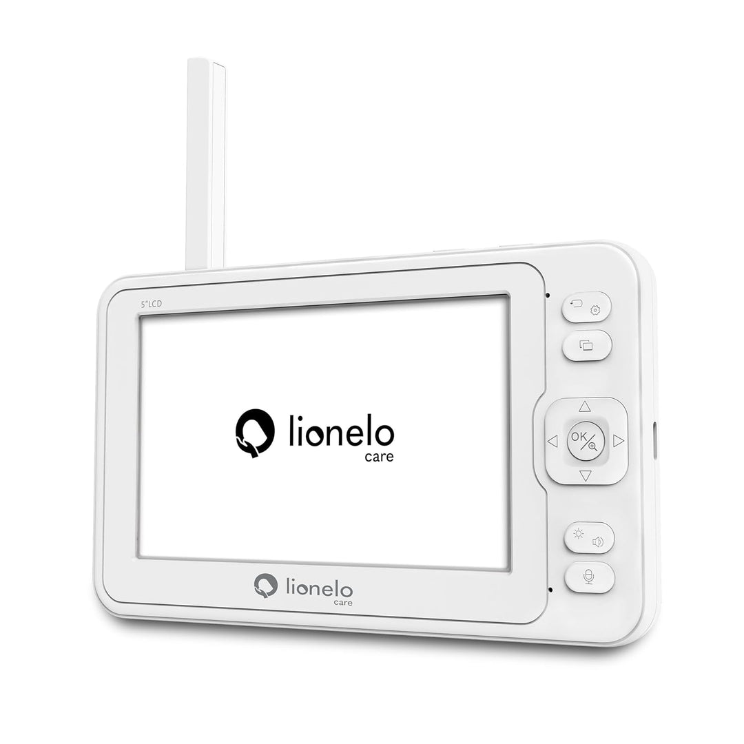 Lionelo Babyline 8.3 Elektronisches Babyphone mit Full HD 360° Kamera 5" Bildschirm 200m Reichweite