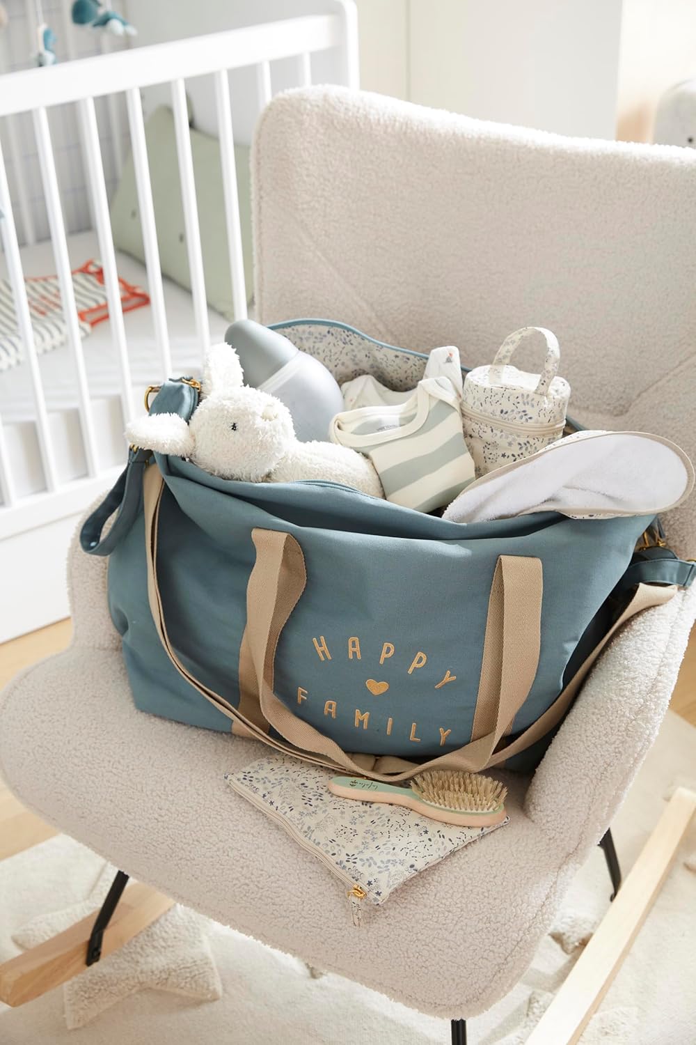 VERTBAUDET Weekender-Wickeltasche aqua