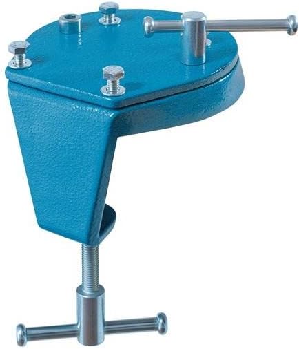Heuer 119103 Drehteller + Tischklammer (Drehklammer 2 in 1 Flexible Befestigung Gewicht 1 kg Tischss