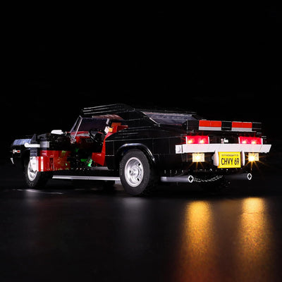 BRIKSMAX 10304 Led Licht für Lego Chevrolet Camaro Z28 - Compatible with Lego  Icons Bausteinen Mode