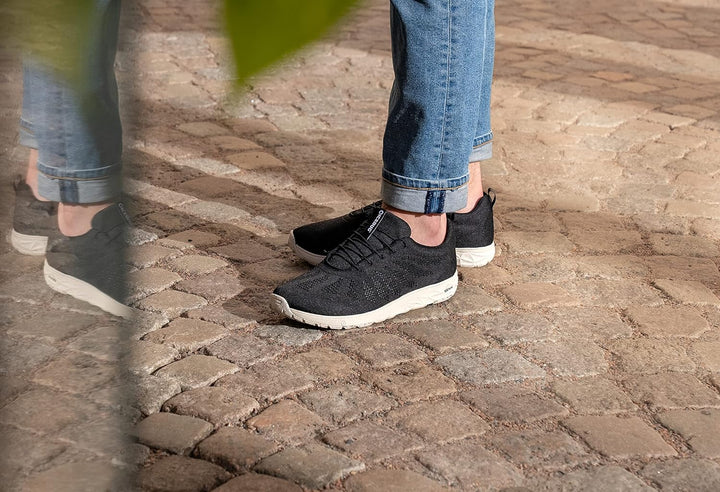 Icebug Eli RB9X nachhaltige, Bequeme Sommer-Sneaker; Damen und Herren 37 EU Schwarz, 37 EU Schwarz