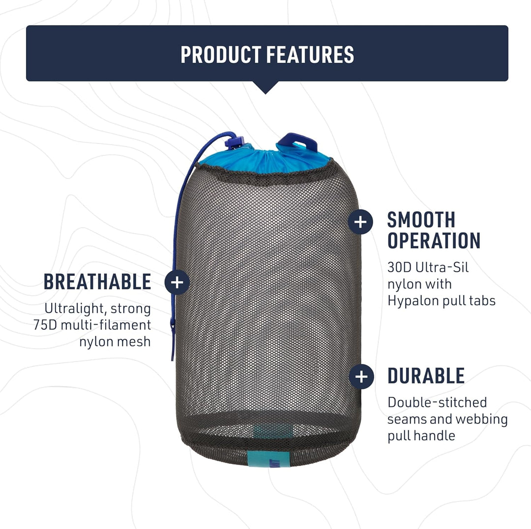 Sea To Summit Mesh Stuff Sack Set (5/8 / 13 Liter) Einheitsgrösse, Einheitsgrösse