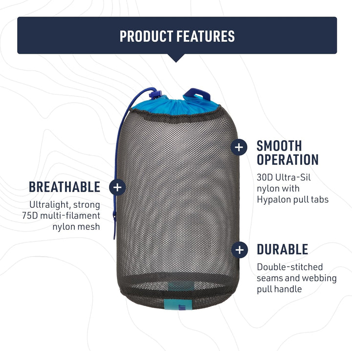 Sea To Summit Mesh Stuff Sack Set (5/8 / 13 Liter) Einheitsgrösse, Einheitsgrösse