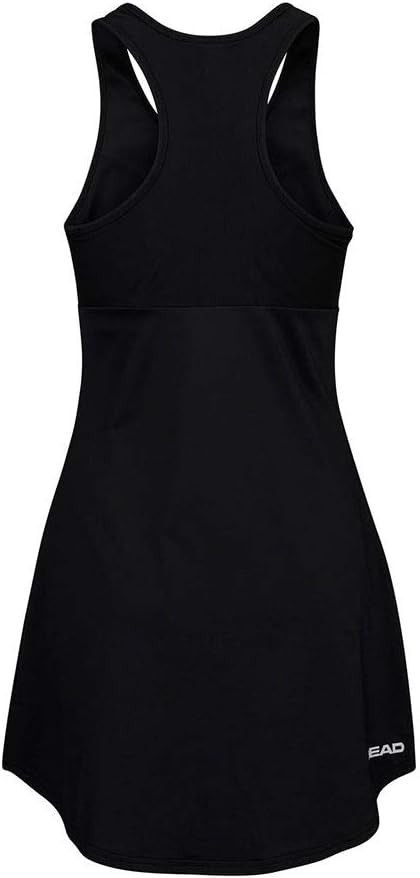 HEAD Damen Diana Dress W Kleid, Einheitsgröße-S Black/White