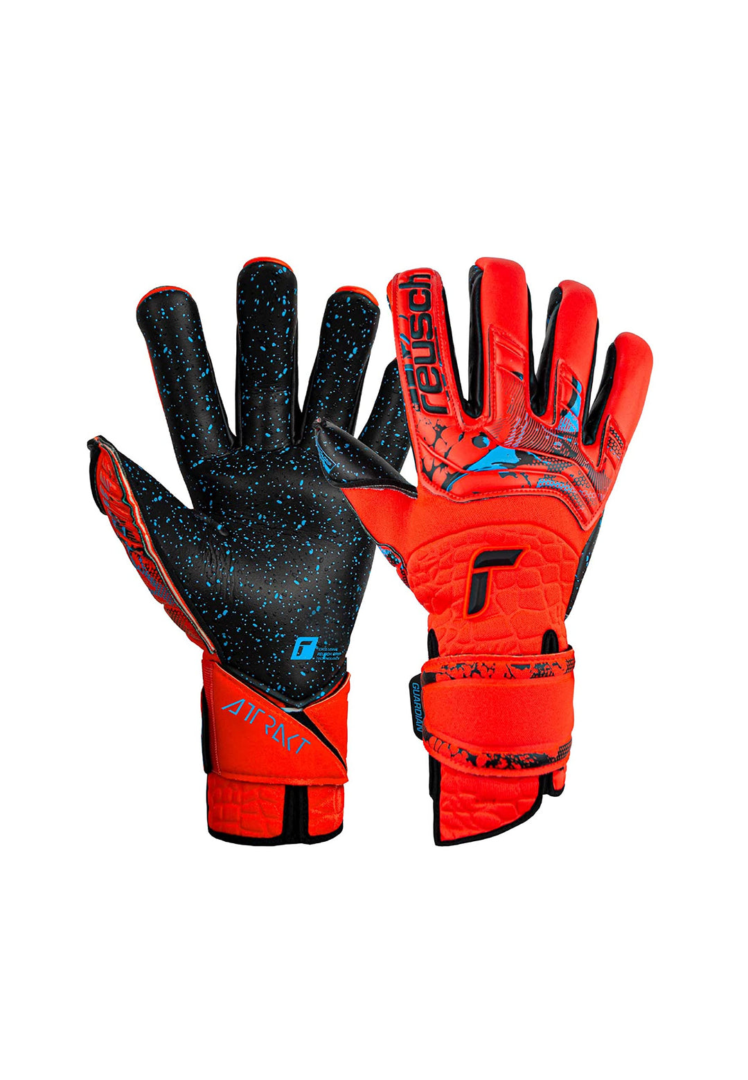 Reusch Unisex – Erwachsene Torwarthandschuhe Attrakt Fusion Guardian Adaptiveflex mit Hervorragendem