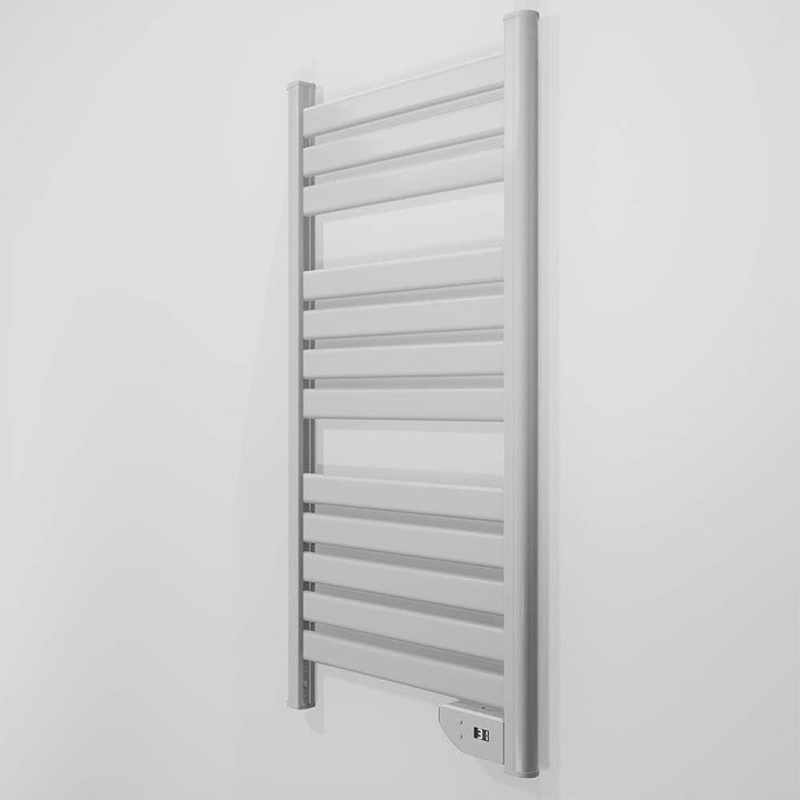Cecotec Elektrischer Badheizkörper ReadyWarm 9000 Twin Towel White. 500 W, LED-Anzeige, 2 h Timer, S