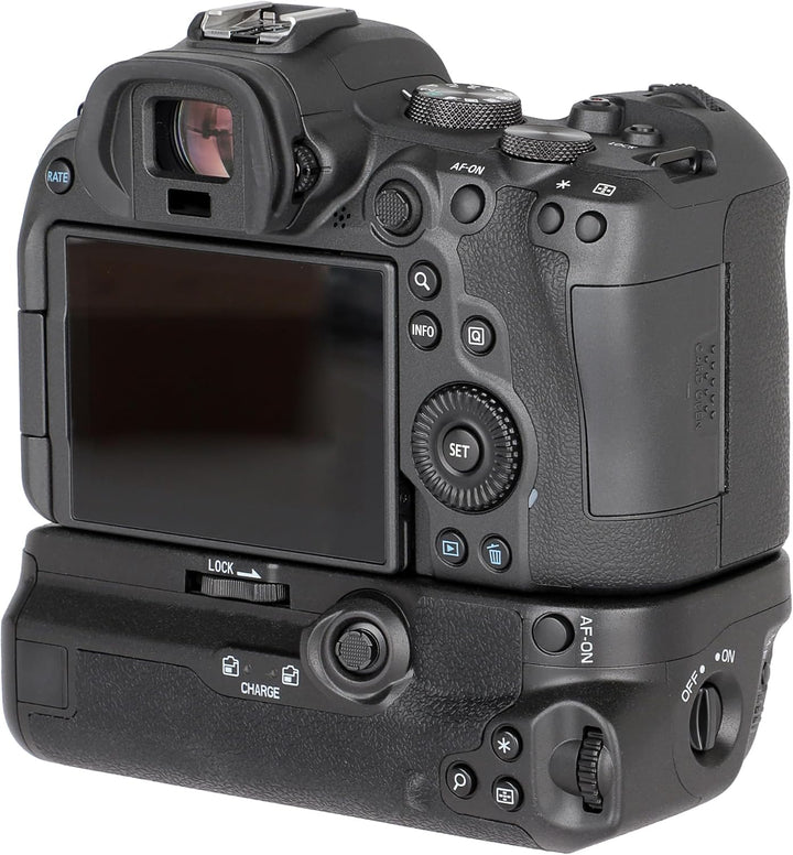 ayex Batteriegriff Passend für Canon EOS R5 R6 &amp; R6 Mark II wie BG-R10, kompakter Handgriff - für be