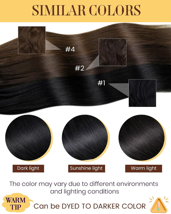 Hetto Echthaar Bondings Extensions Dunkelbraun Keratin Haar Extensions Echthaar Remy Bonding Extensi