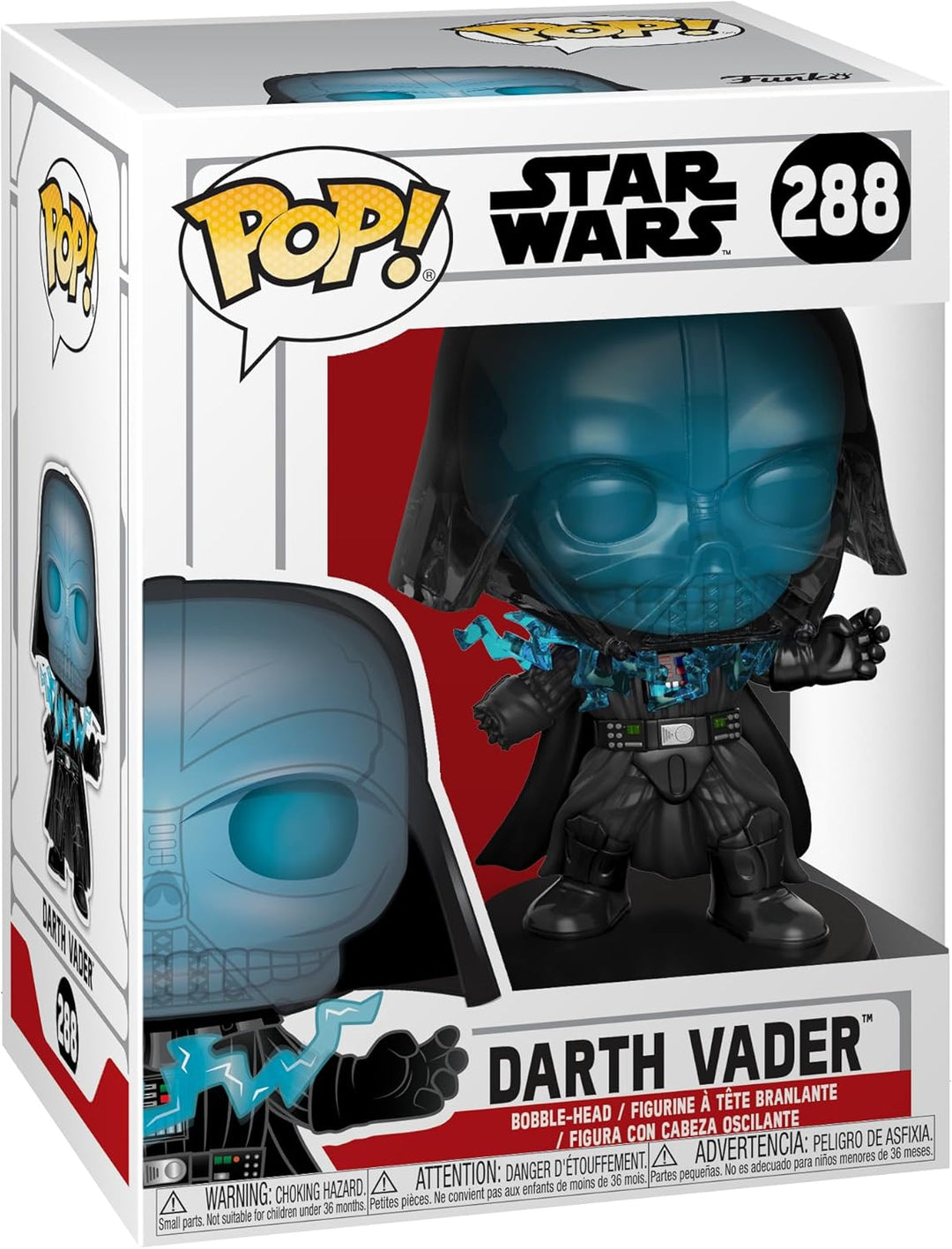 Funko Pop! Star Wars: of The Jedi - Electrocuted Darth Vader - Vinyl-Sammelfigur - Geschenkidee - Of