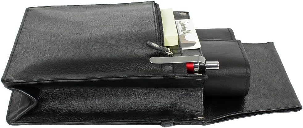 XXL Profi Holster Halfter ECHT Leder KELLNERHOLSTER Gastronomie KELLNERTASCHE GÜRTELTASCHE KELLNERHA