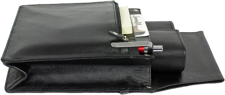 XXL Profi Holster Halfter ECHT Leder KELLNERHOLSTER Gastronomie KELLNERTASCHE GÜRTELTASCHE KELLNERHA