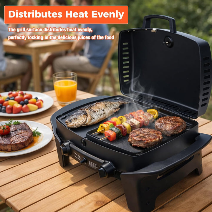 32 x 24cm Gusseisen Grill-Wende-Platte für Enders Urban, Urban Pro, Explorer, Explorer Pro, Grillpla