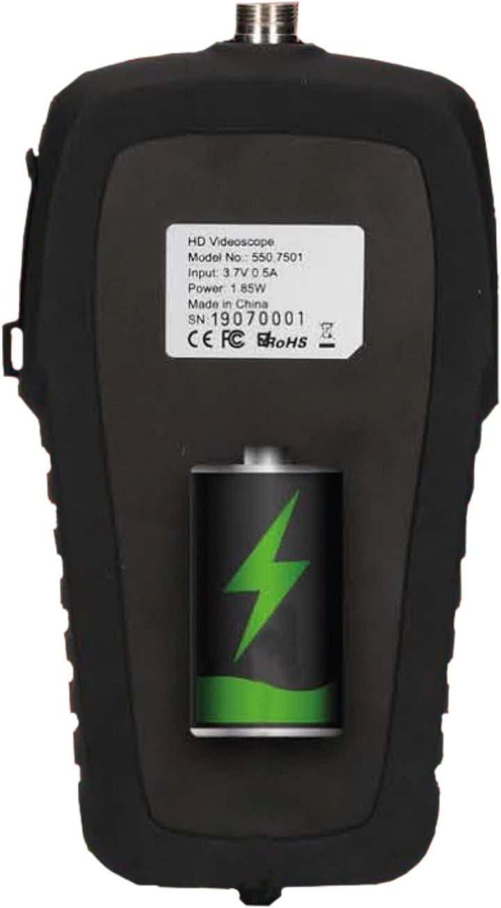 KS Tools 550.7500 HD-Videoskop-Satz mit Ø 6,0 mm 0° und 90° HD Frontkamera-Sonde, umschaltbar, 5-tlg