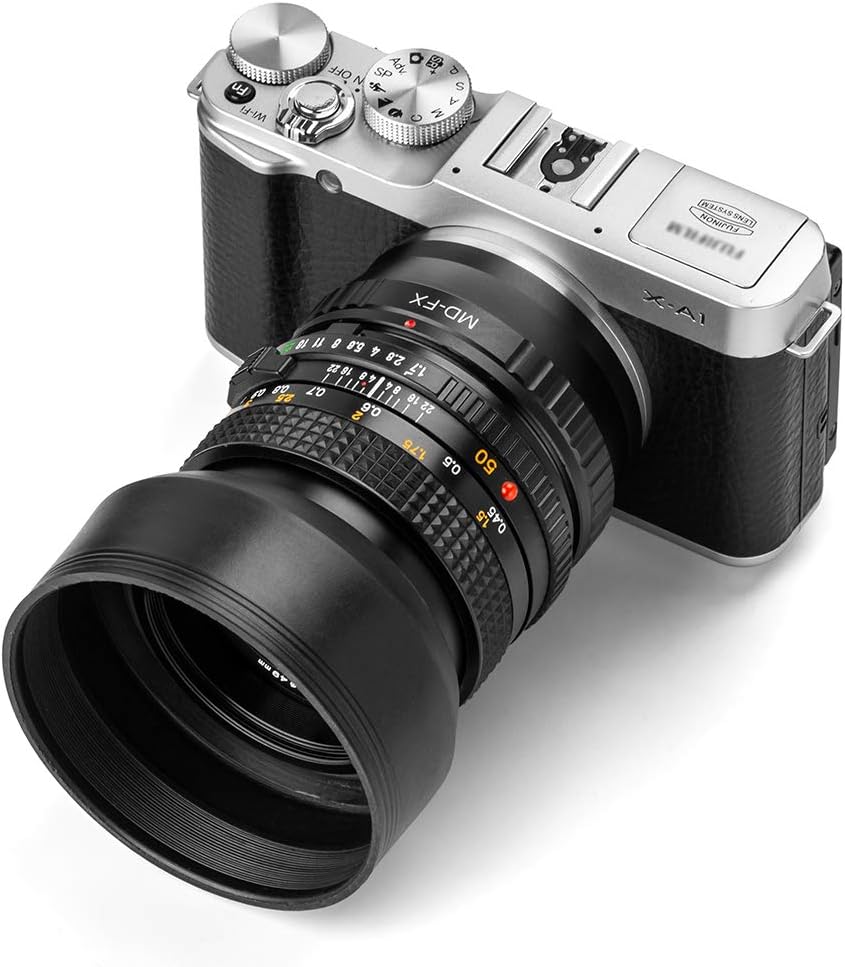 72mm mm Gegenlichtblende Set,Fotover Universal Zusammenklappbar Gummi Sonnenblende +Tulip Blume Stre