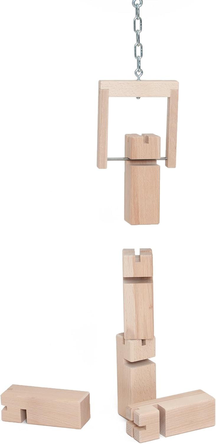 waelderspielzeug Fröbelturm - Teamspiel für Erwachsene und Kinder ab 8 Jahren - das Original aus hei