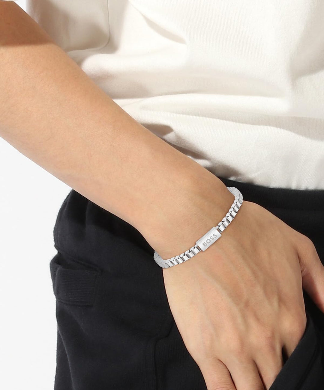 BOSS Jewelry Gliederarmband für Herren Kollektion CHAIN FOR HIM - 1580288