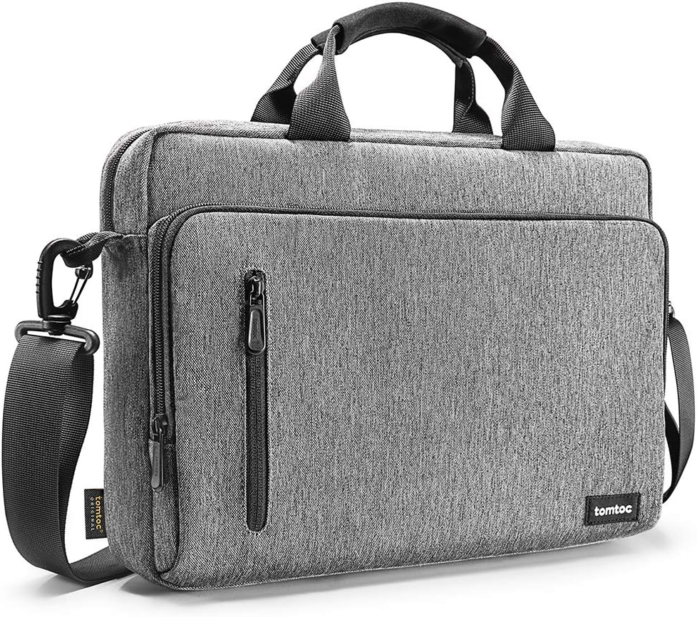 tomtoc 15,6 Zoll Laptop Tasche Schultertasche für 16" MacBook Pro, 15,6" Acer Aspire 5/Nitro 5, 15.6