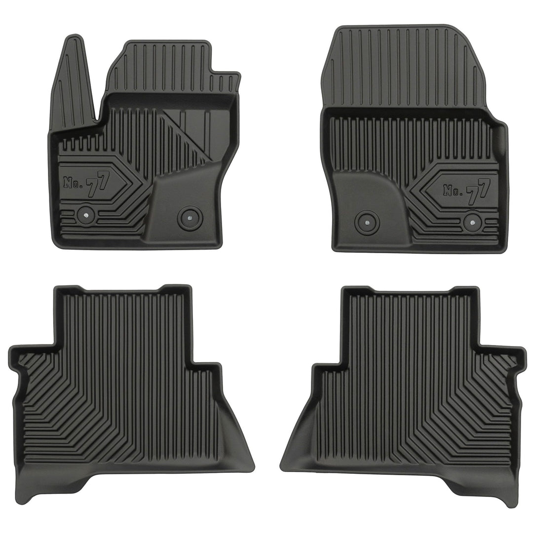 M MOTOS Gummimatten Auto Fussmatte passt für Ford Escape III 2012-2019 Verbessern Sie Ihren Reisekom