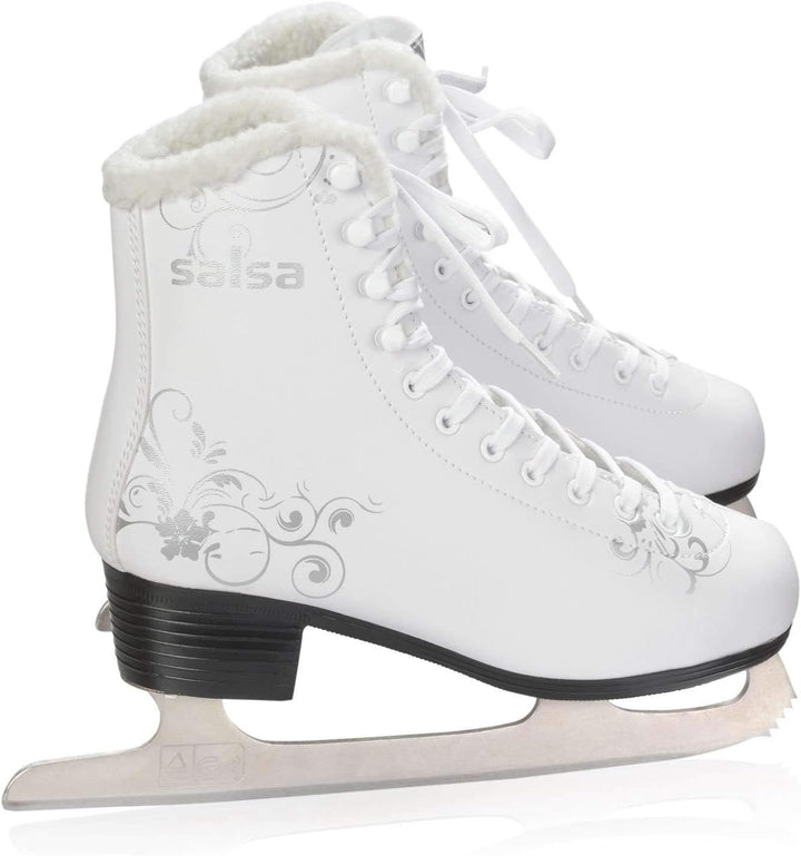 BAUD Damen Mädchen Schlittschuhe gefüttert Classic 41, 41
