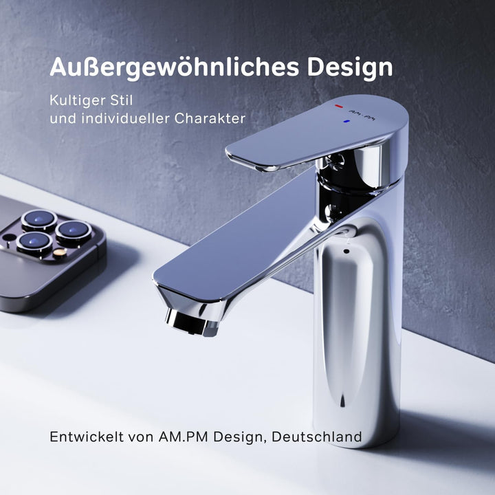 FTA02800 Hit Einhebel-Waschtischarmatur EcoStart (Chrom, Standard)