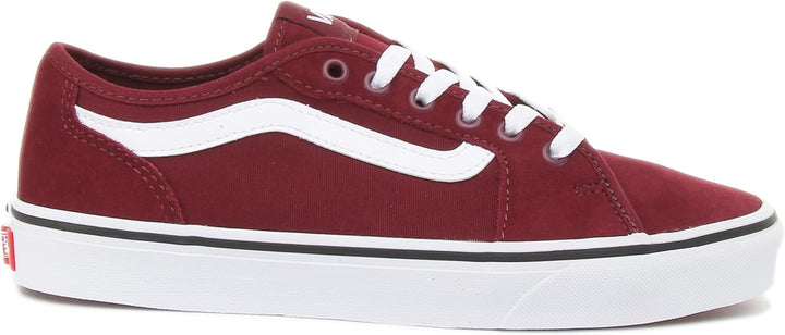 Vans Herren Filmore Decon Wildleder Canvas Trainer, Black/Black 40.5 EU Suede Canvas Port Royale Whi
