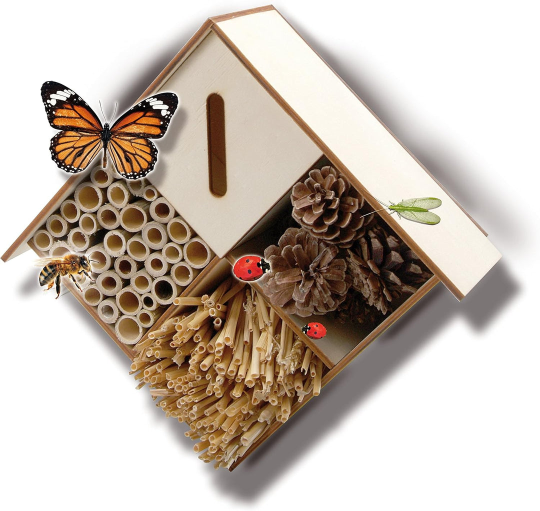 SES Creative 0643190 Explore Insektenhotel Experimentier-Set, Mehrfarbig