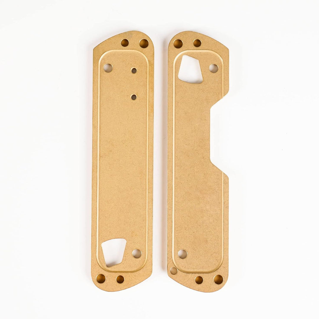 HorixGear 1 Paar Handle Patch Custom Messing Skalen für T4 Multitool (Messing) Brass, Brass