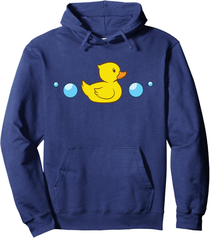 Süsse Gummi-Ente im Wasser Liebe Gummiente Pullover Hoodie