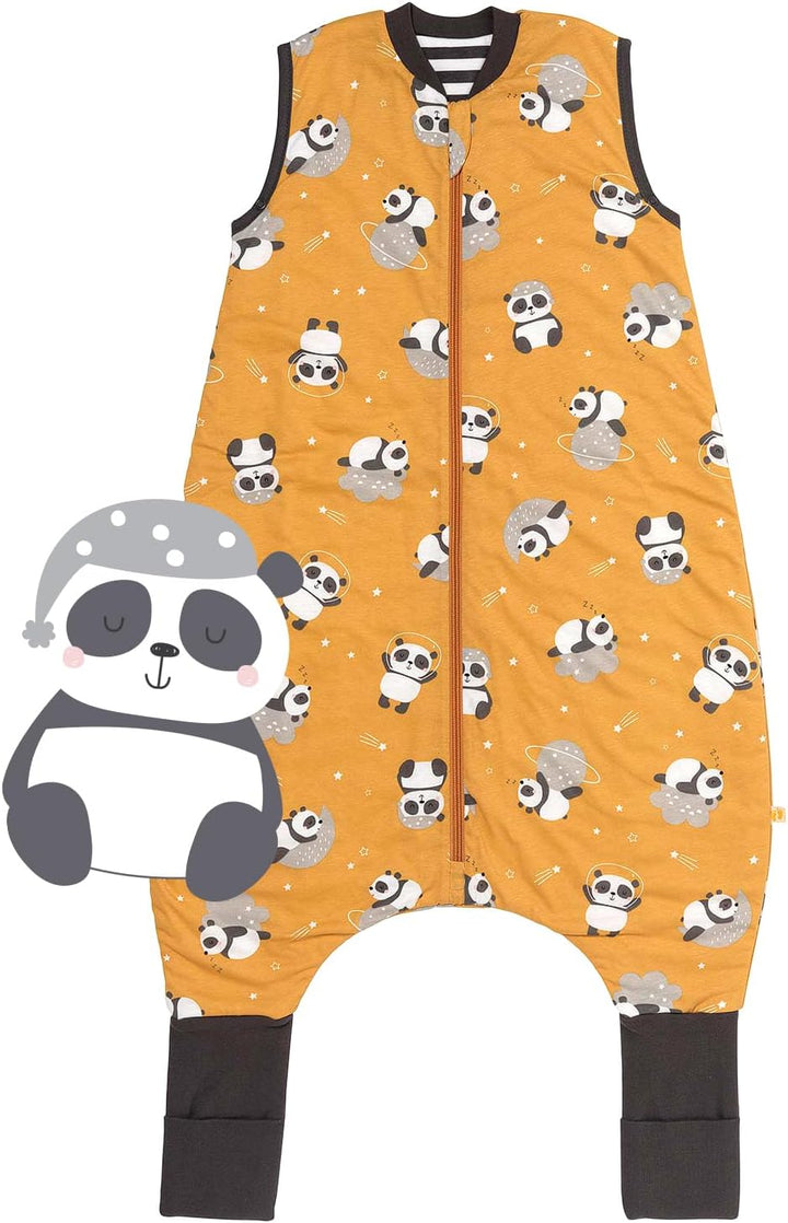 Schlummersack Baby Schlafsack mit Füssen Sommer 1 Tog dünn | Schlafsack mit Beinen und verlängerten