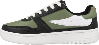 FILA Unisex Kinder Fxventuno Teens Sneaker 38 EU Oil Green Black, 38 EU Oil Green Black