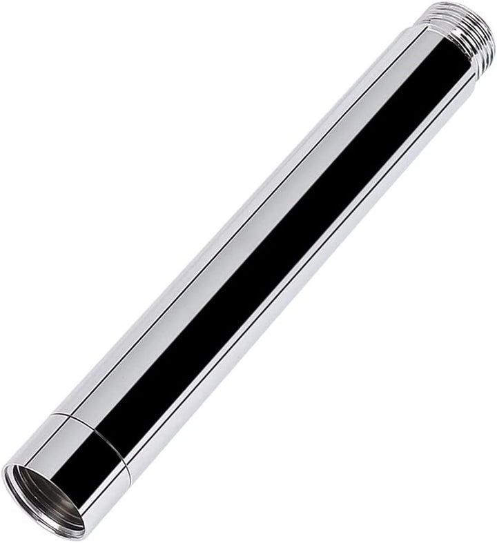 G1/2'' Duschkopf Verlängerung Chrom 20cm, Edelstahl Dusche verlängerungsrohr,Handbrause Verlängerung
