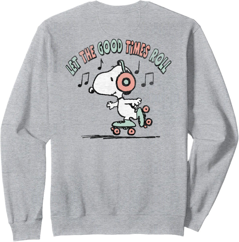 Peanuts Woodstock lassen die guten Zeiten rollen Sweatshirt