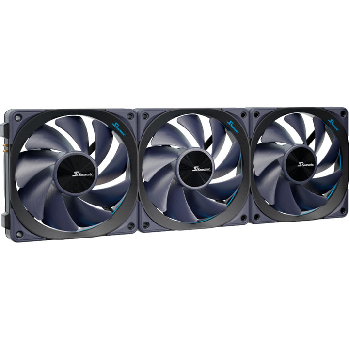 Seasonic Lüfter MagFlow 1225PWM 3-Fan Kit 3 Stück