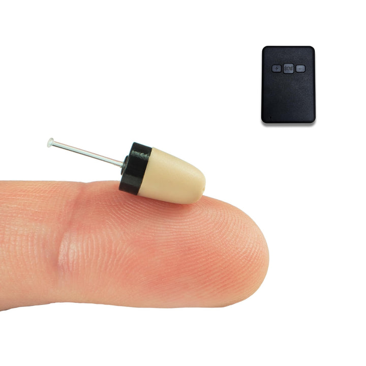 PingaOculto Spion Kopfhörer für Prüfung GSM Mini Nano Unsichtbare Kopfhörer SIM-Karte mit Mikrofon -