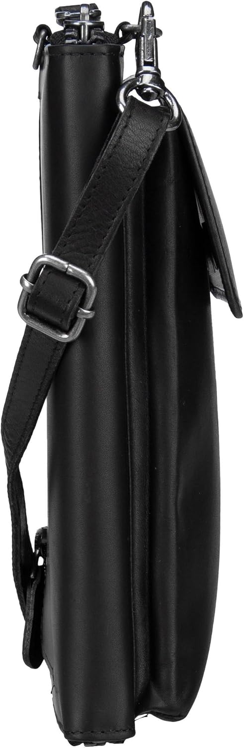 The Chesterfield Brand Malaga - Handytasche/Geldbörse 12cc 19 cm Black